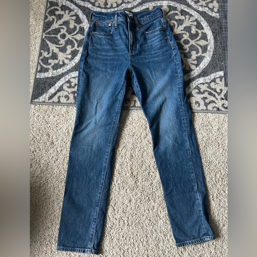 Madewell Women's Vintage Straight Leg Jeans in Blue